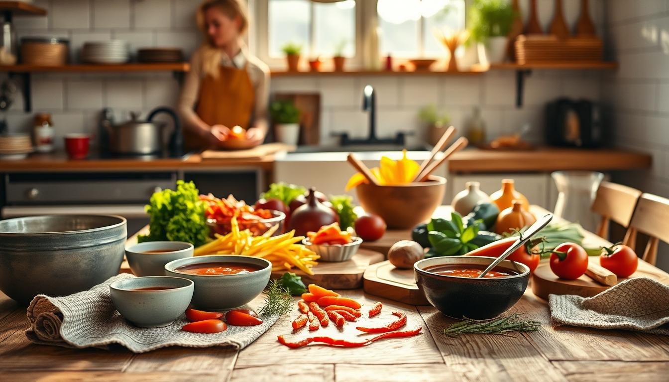 Quick weeknight meal preparation