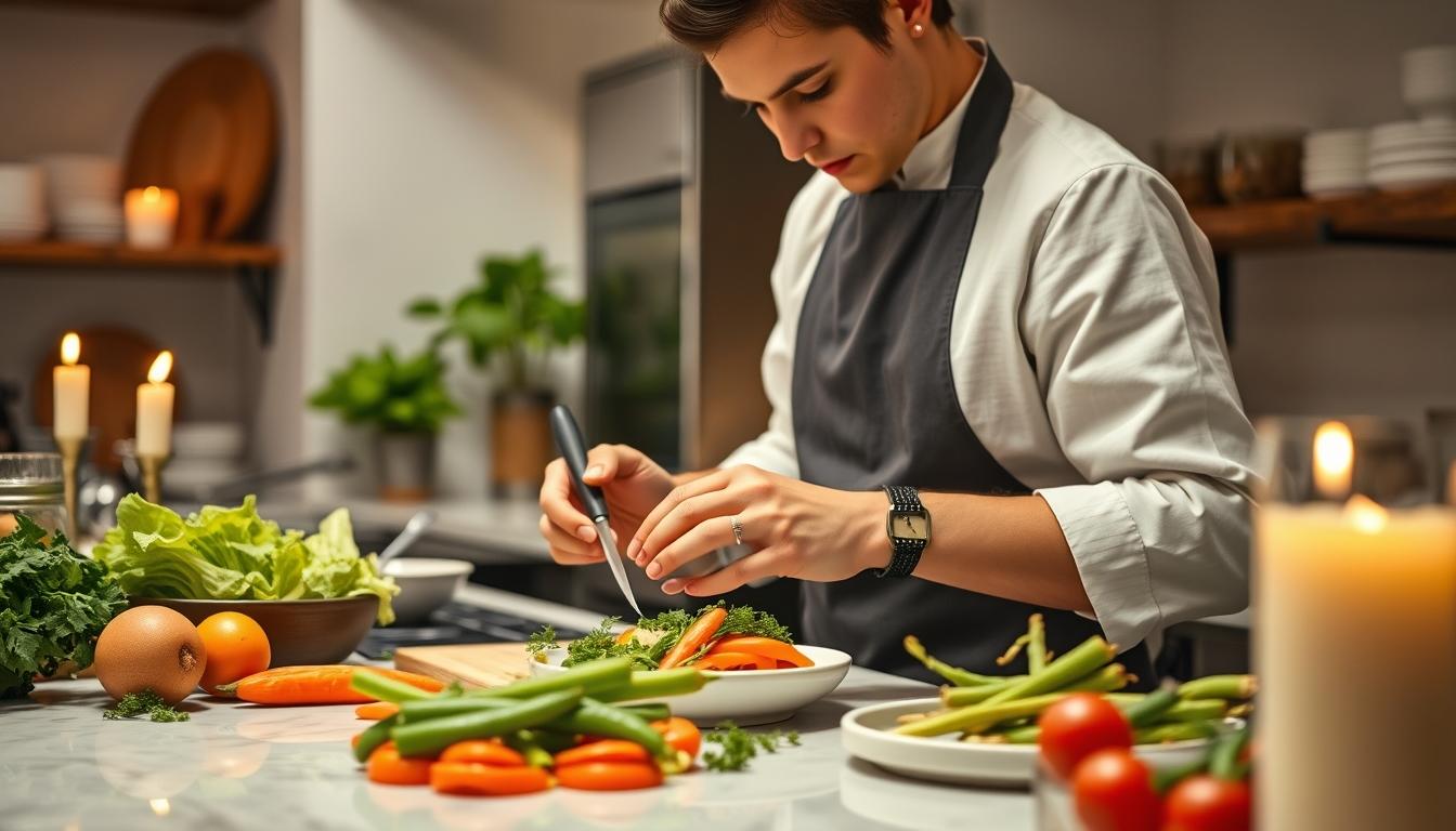 Ingredients prepared for a fast weeknight meal